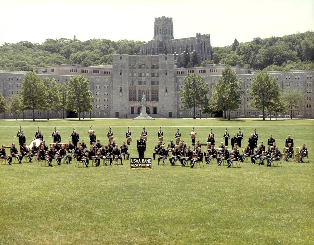 West Point Band and Field Music in 1987.