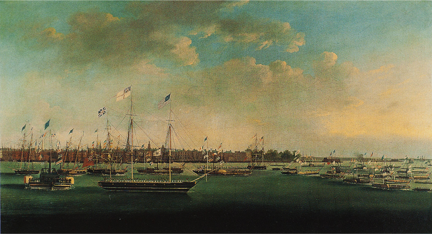 "Erie Canal Celebration, New York, 1825" by Anthony Imbert (1795–1834)