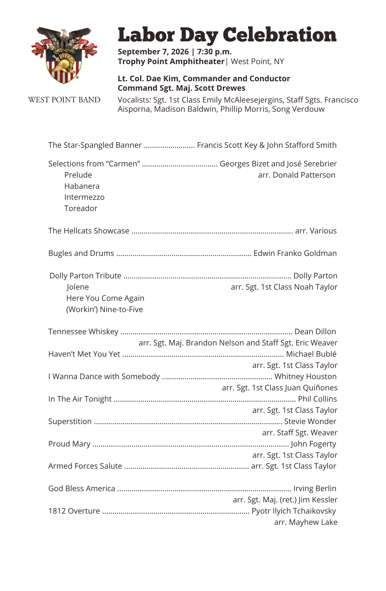 20260907 Labor Day Program
